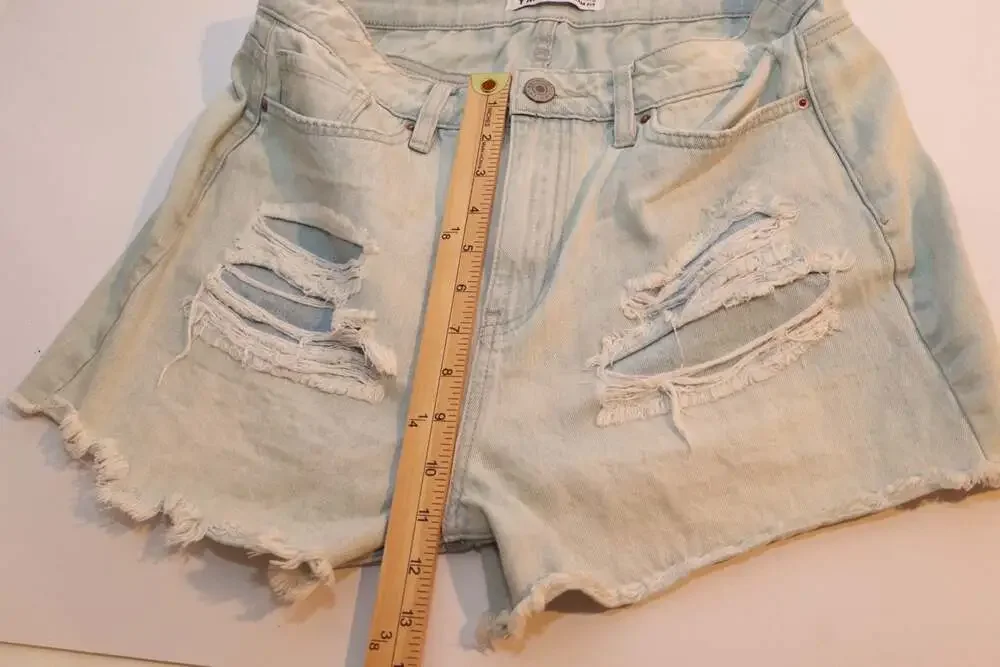 YMI High Rise Denim Shorts